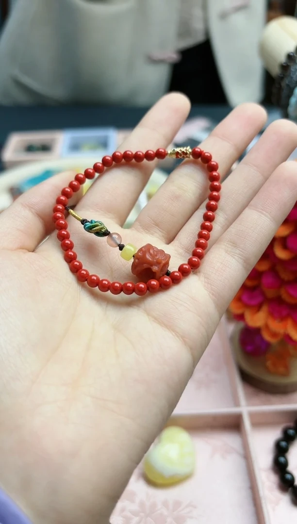 【闪购商品】南红玛瑙挂件未镶嵌南红挂件套装*1 YX