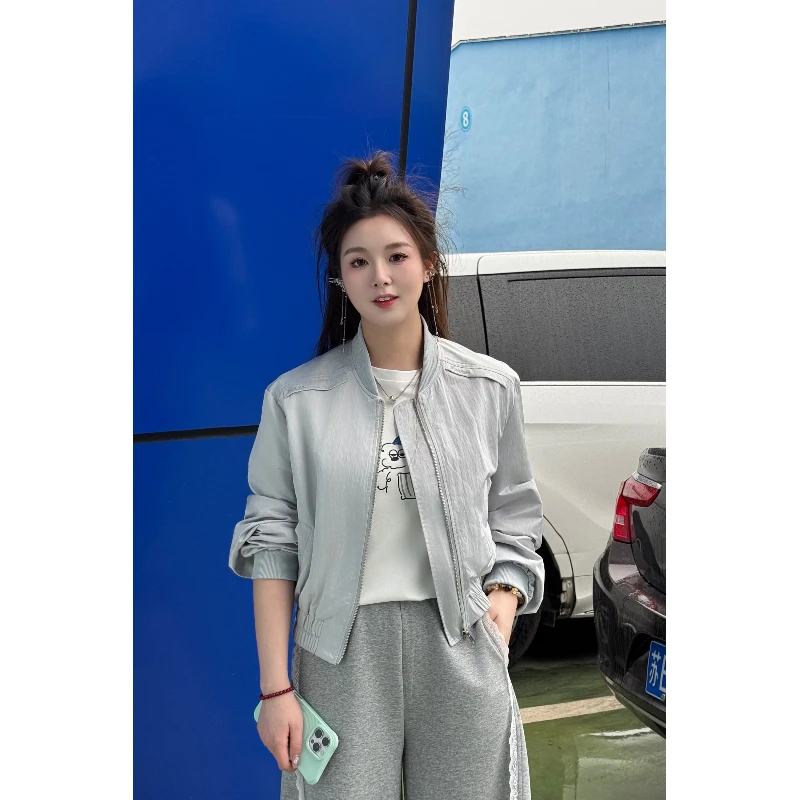 宿慕SUMU 女款外套 3-15 春季2025新款时尚百搭休闲外套M000PW