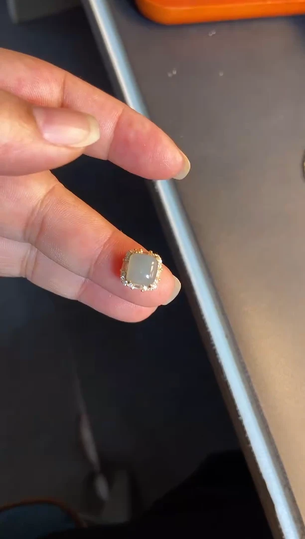 吊坠(不含链)银S925镶嵌翡翠1