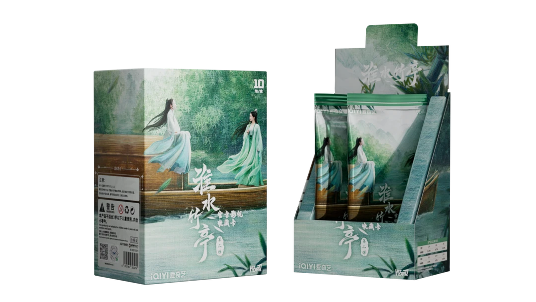 【对对碰】《淮水竹亭》张云龙 刘诗诗官方影视收藏卡牌（代拆）