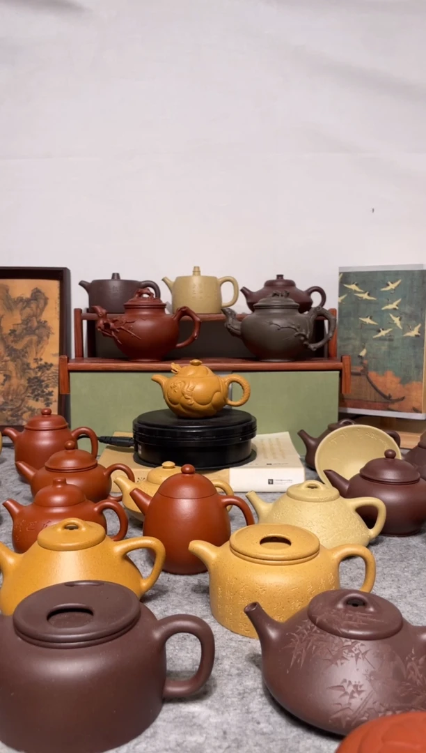 茶壶紫砂瑞****询全手报春