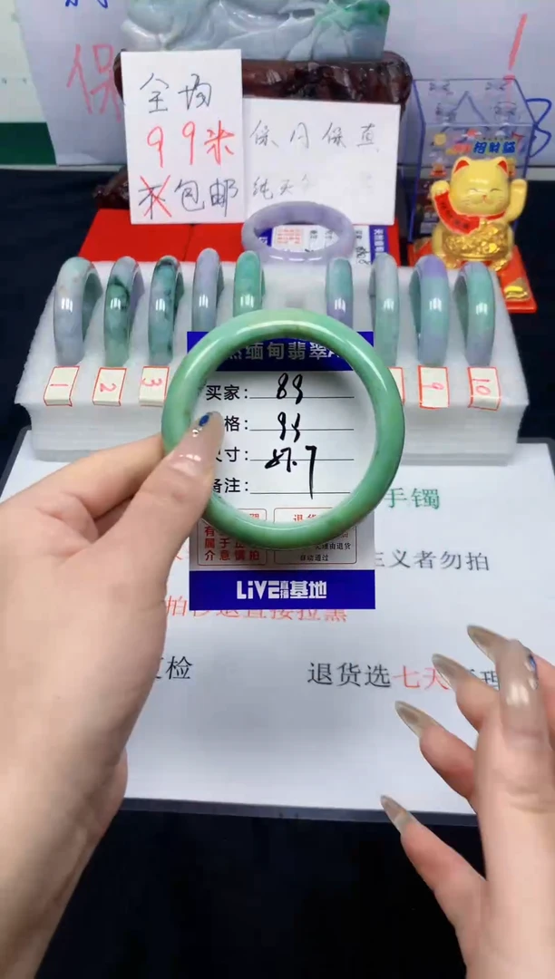 未镶嵌手镯翡翠89