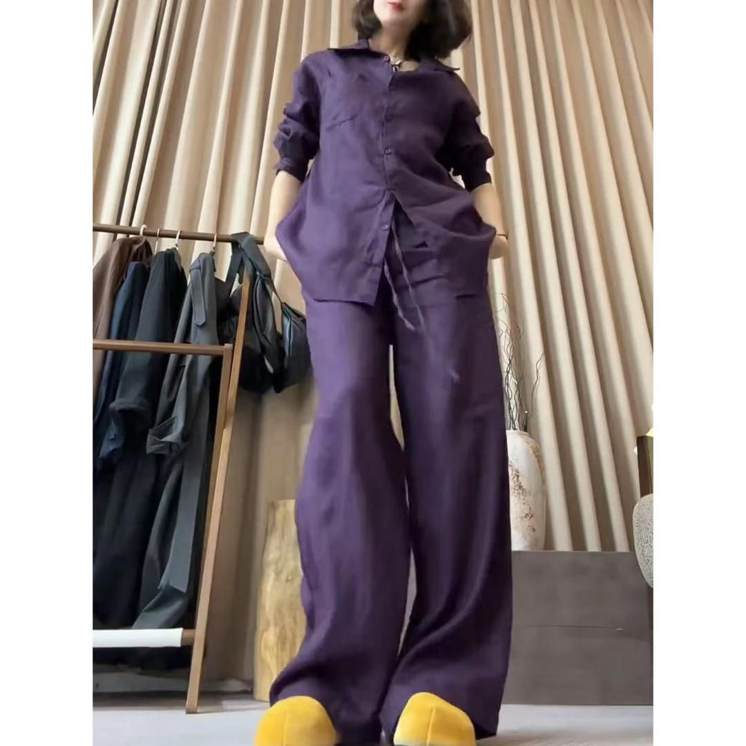 ZUOXIAOQII*山岚松弛套装财阀千金女装洋气夏装老钱风女装