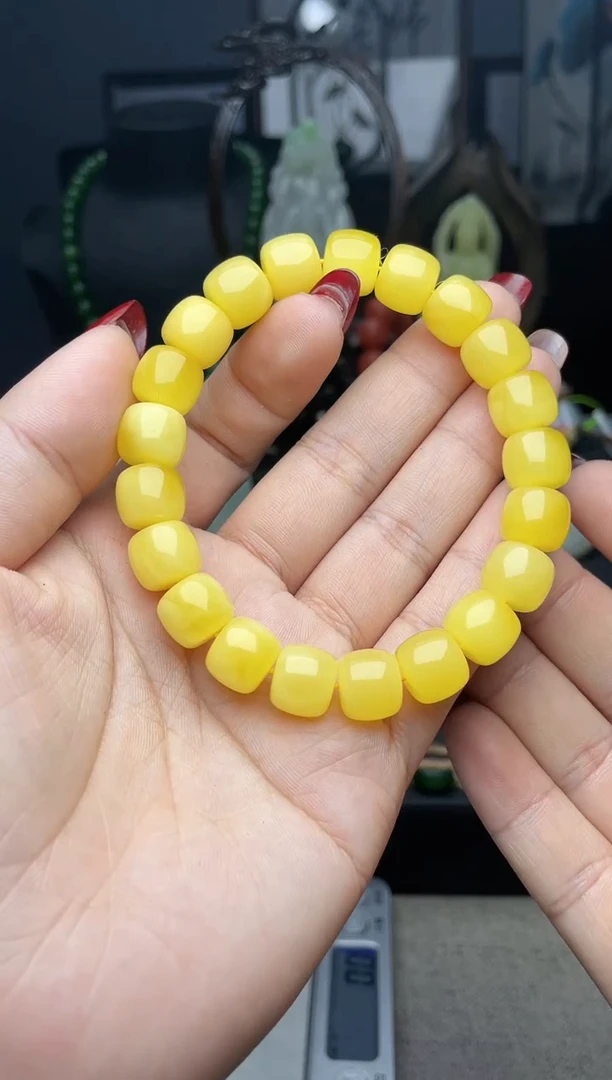 【闪购商品】琥珀手链未镶嵌手串m014