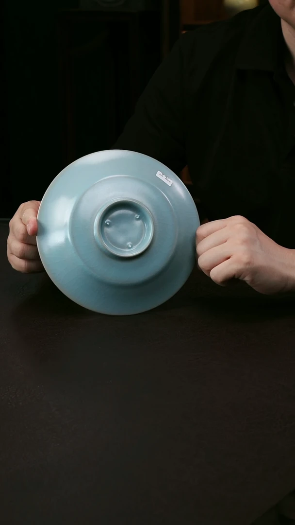 其他汝官窑精品折腰盘99