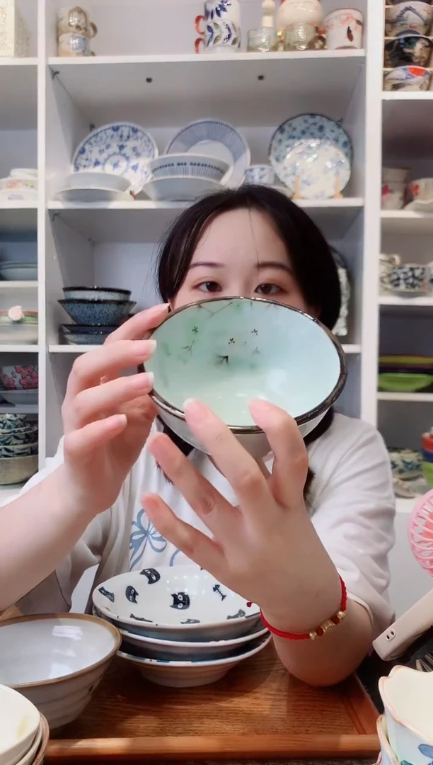 陶瓷【微瑕】秋樱米饭碗