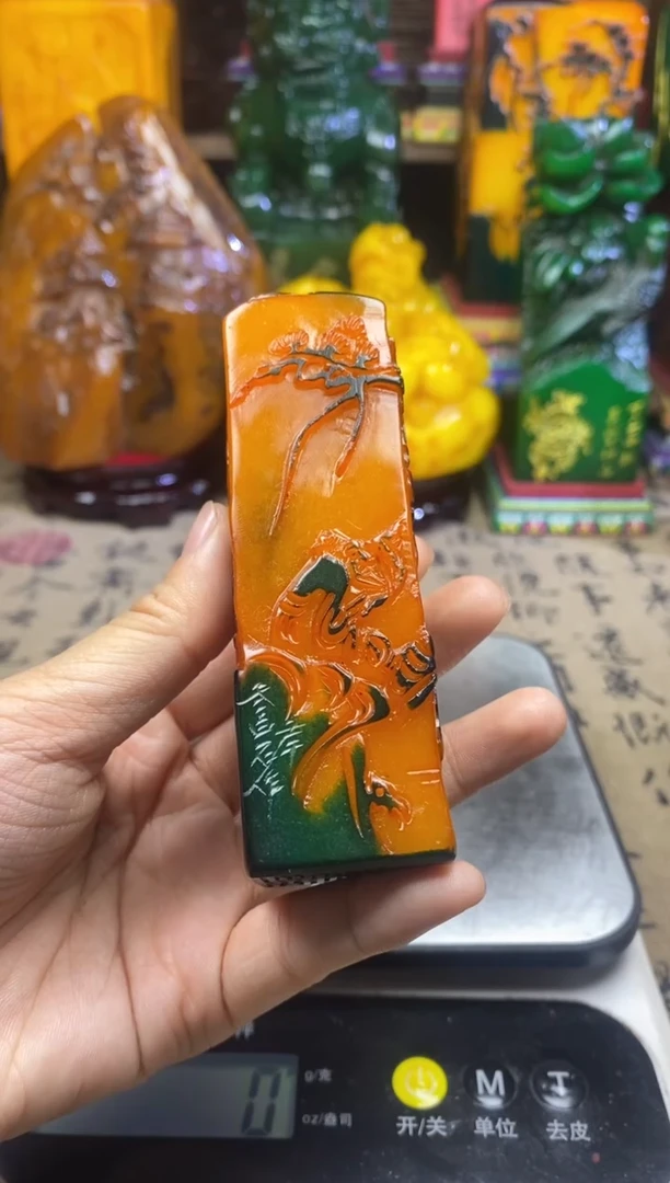 寿山石印石纯天然篆刻石料