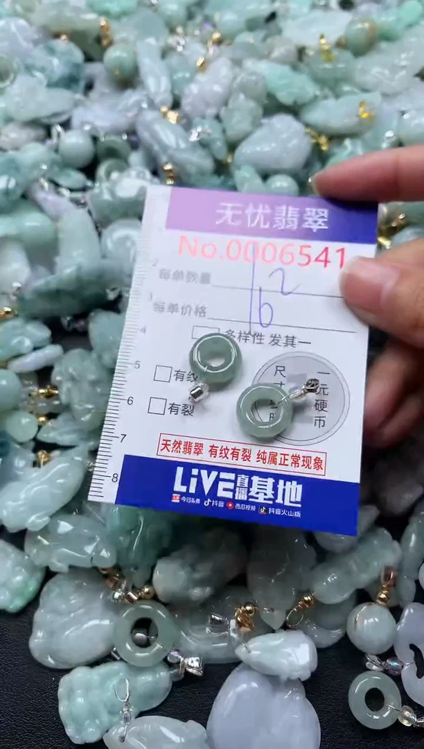 颈饰未镶嵌翡翠6541