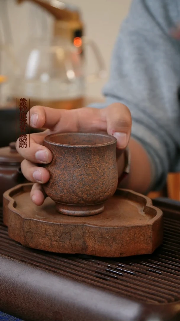 茶壶紫砂高温段泥还原烧酒樽杯
