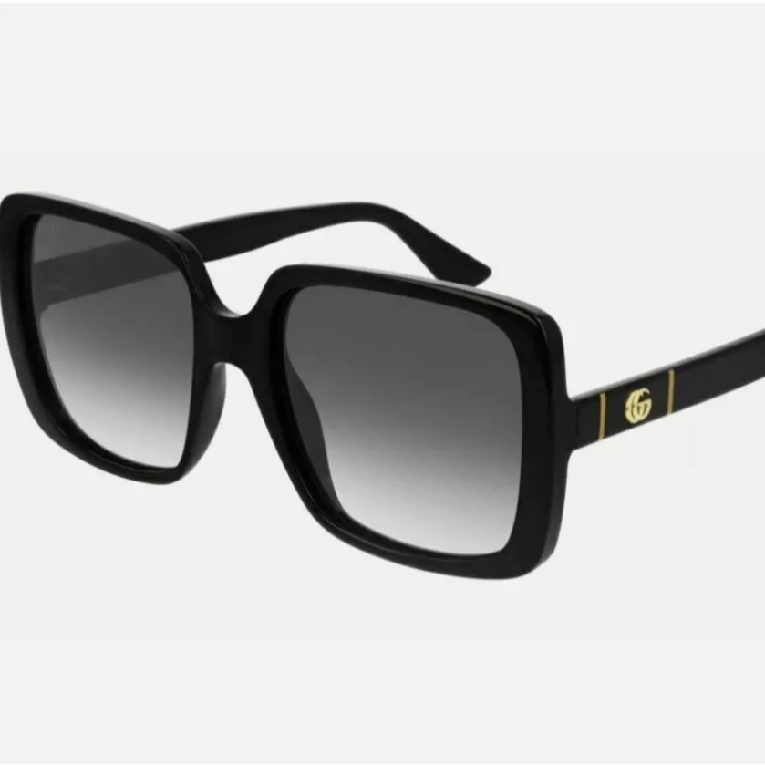 GUCCI/古驰方框渐变色板材女款墨镜  GG0632S-001  Y