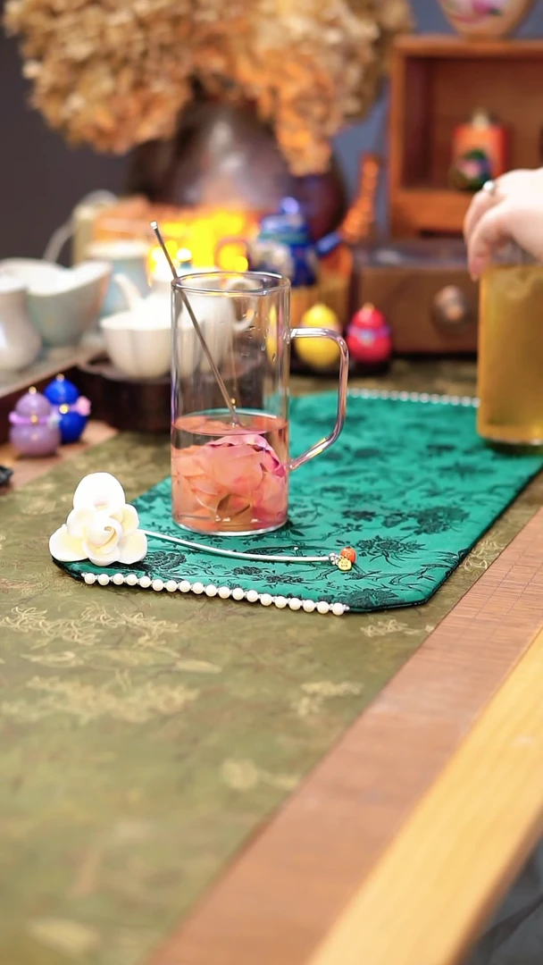 山有慕兮金标底款杯