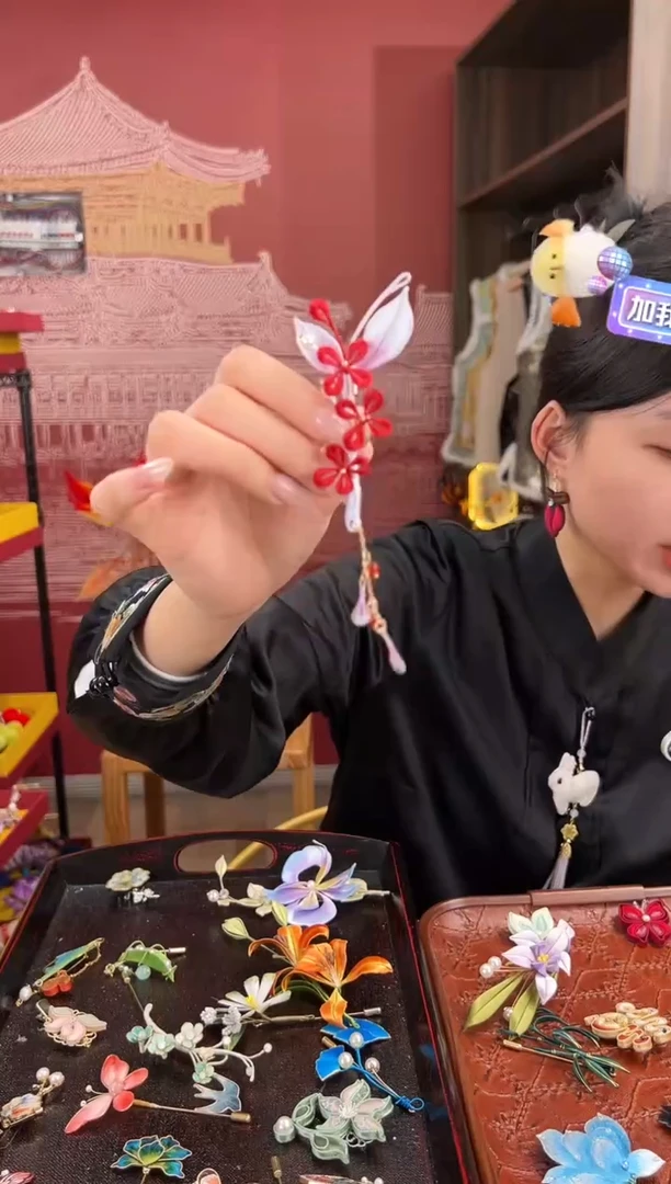 【闪购商品】刺绣苏绣世家非遗手工（胸针）