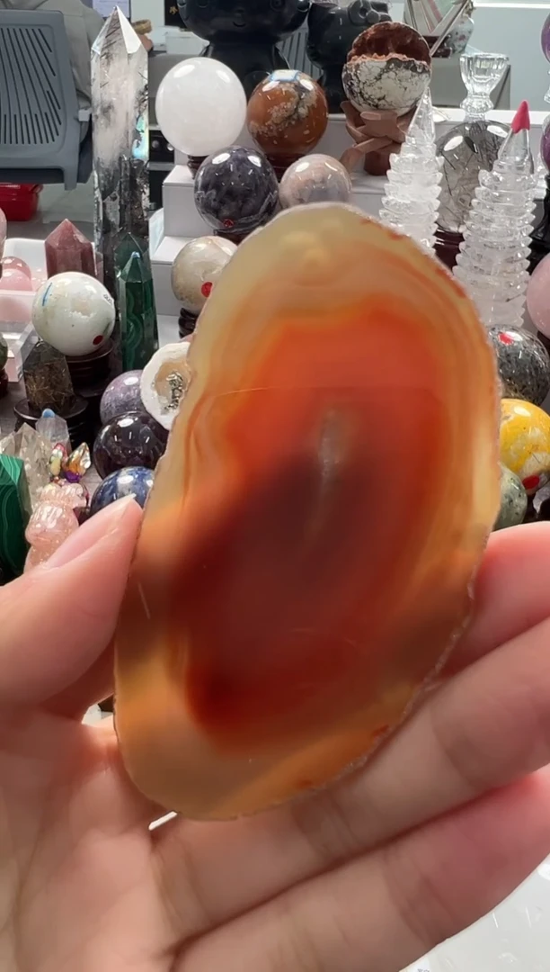 未镶嵌玛瑙/玉髓珠宝半成品M236