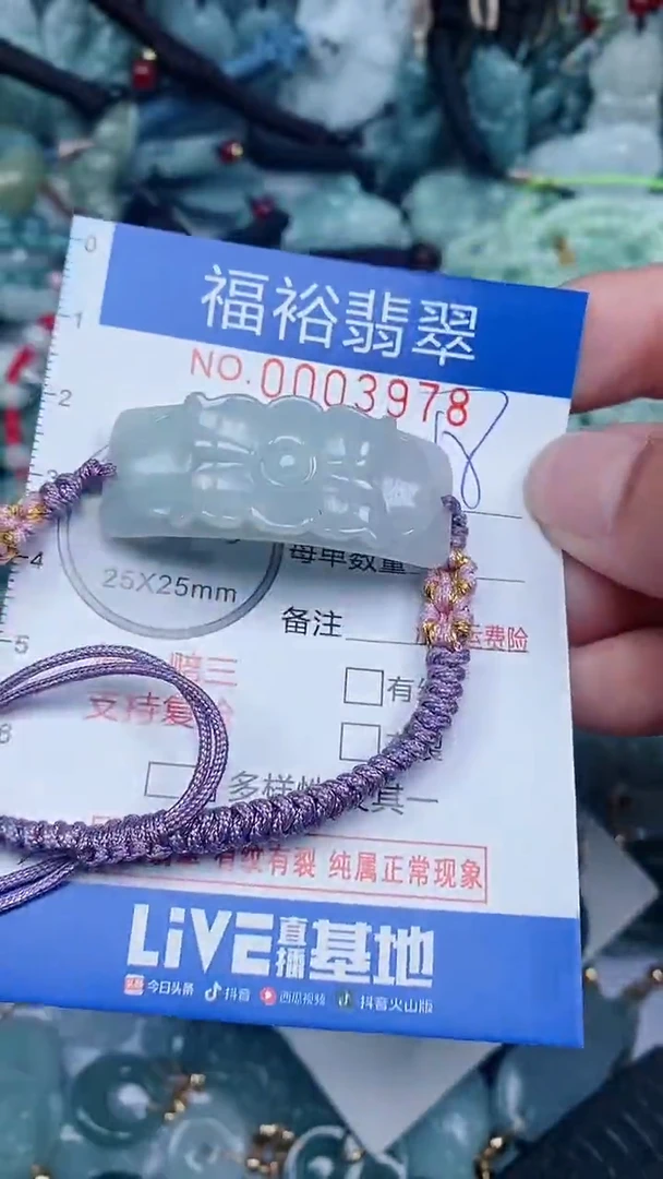 【闪购商品】翡翠颈饰未镶嵌...0003978