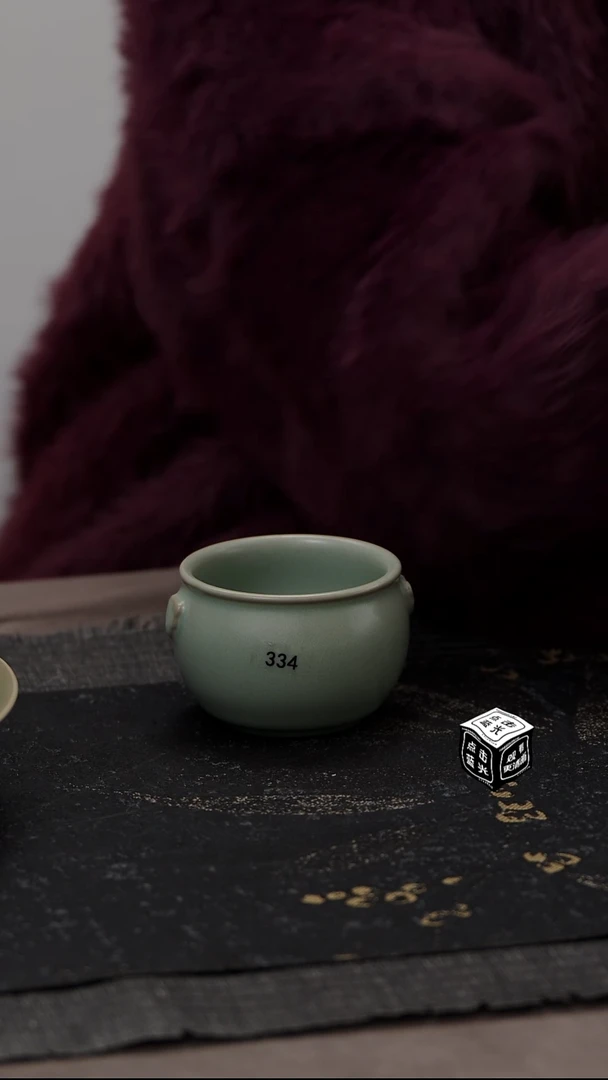 【闪购商品】杯334号国非遗大师王君子章款如意缸杯