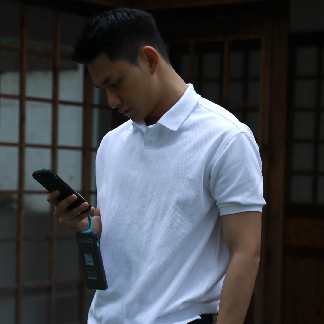 GTAL 24SS珠地棉POLO衫简约纯色休闲翻领轻熟商务短袖通勤男春夏