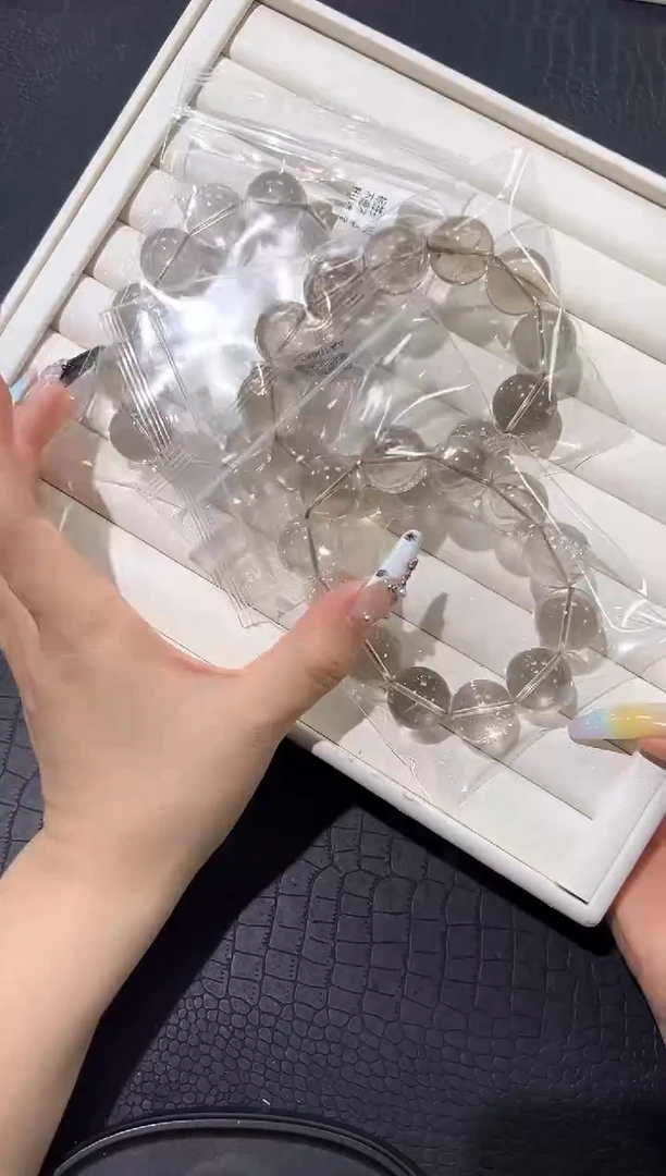 水晶手链未镶嵌32M多样性发其一【1条】默认微瑕