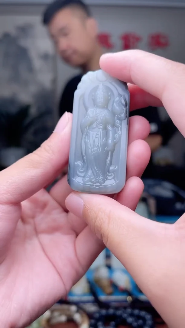 和田玉未镶嵌挂件1