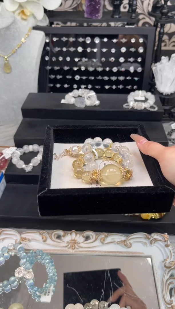 【闪购商品】水晶手链未镶嵌天然水晶 多样性发货