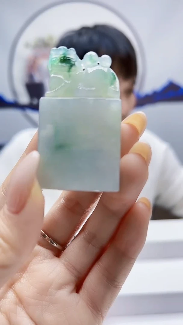 未镶嵌定制翡翠毛货挂件36