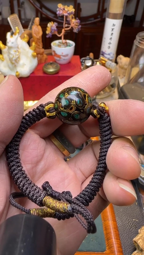 【闪购商品】大漆工艺品手串/手链大漆手绳款单圈20mm