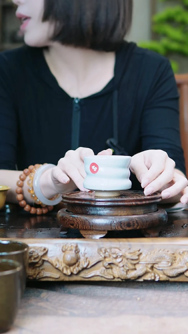 竹节主人杯非遗纯原矿纯纯手工煤窑烧制