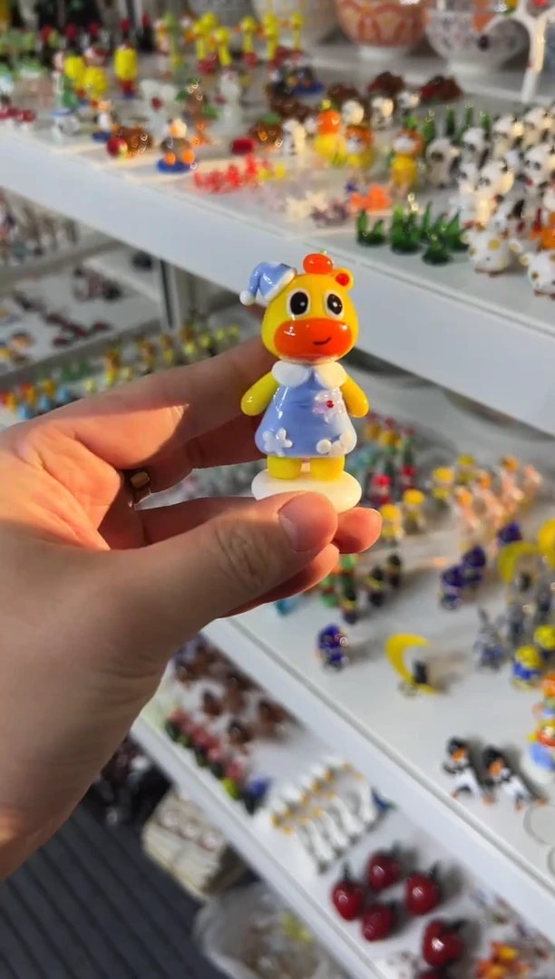 手工艺品琉璃水豚噜噜
