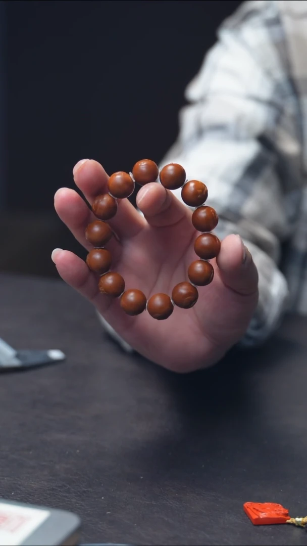 手串/手链橄榄核正圆无相佛手串