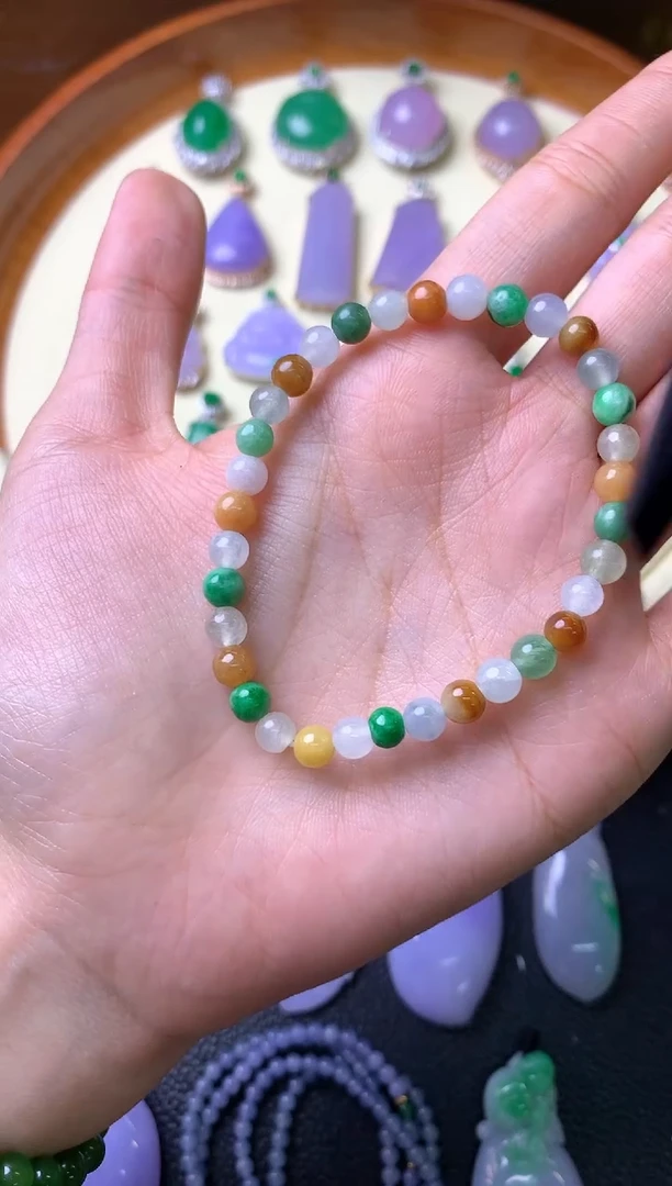 【闪购商品】翡翠手串未镶嵌手串