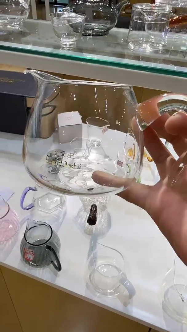 北大史加厚透明公道杯