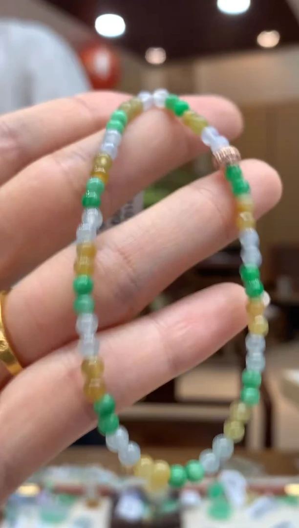 未镶嵌手串翡翠手串