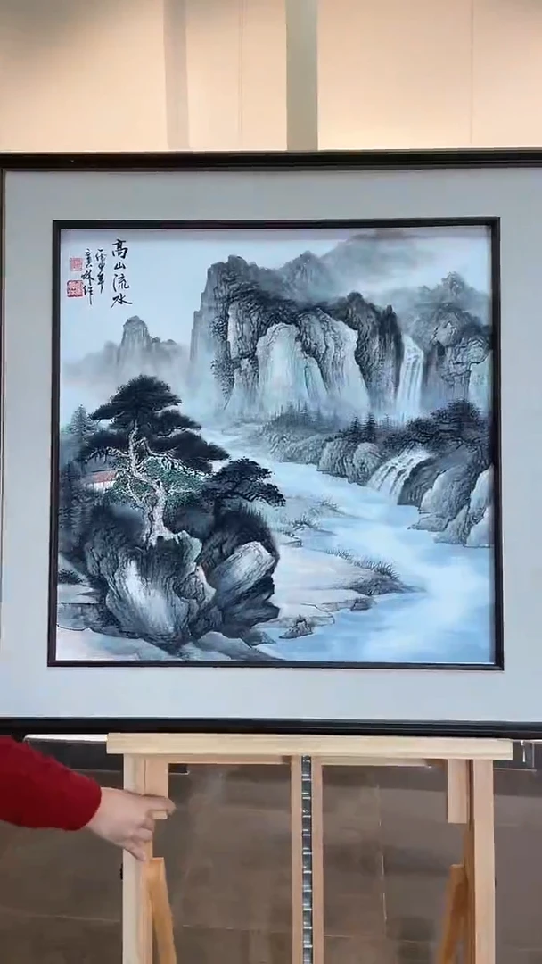 【闪购商品】国画HGL精品山水作品定金-4