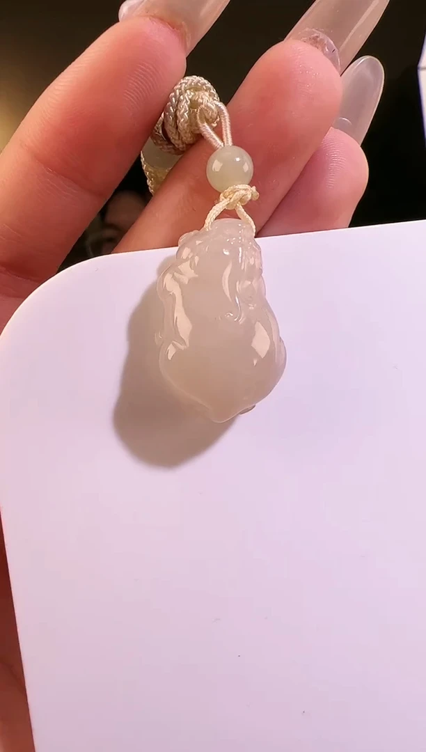 【闪购商品】和田玉颈饰未镶嵌貔貅p