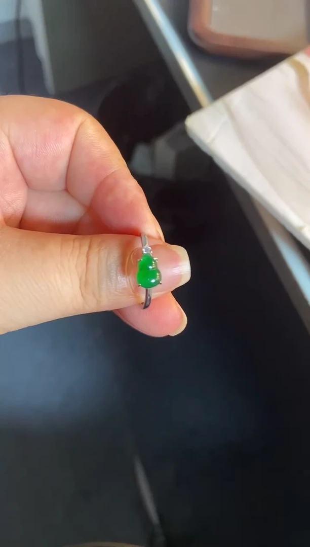 吊坠(不含链)银S925镶嵌翡翠1