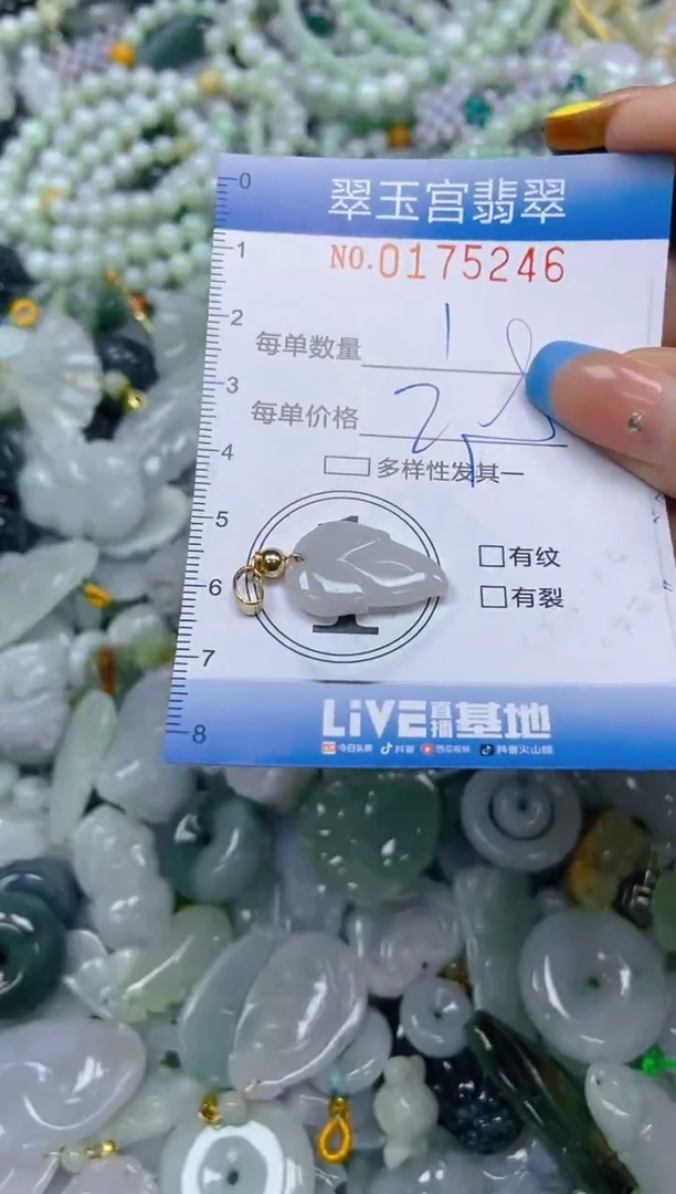 翡翠未镶嵌颈饰闪购0175246