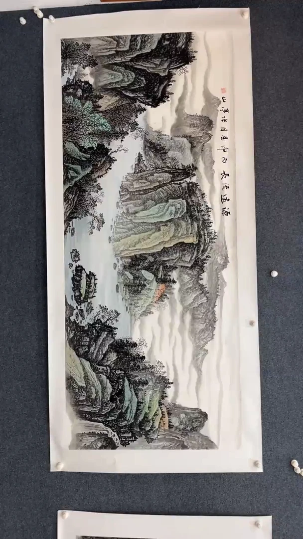 国画10.22-张亭山-小八尺-5