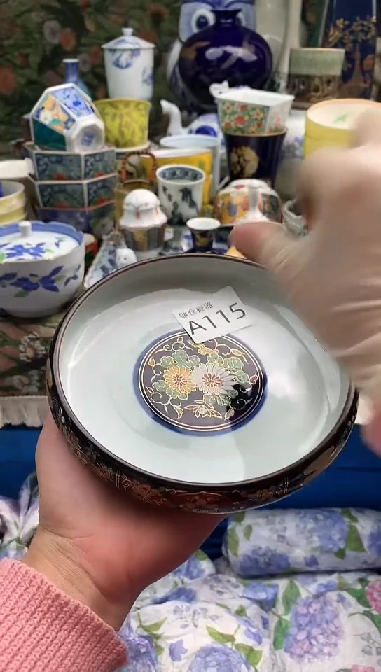 文**️镰仓瓷器满18包邮A115