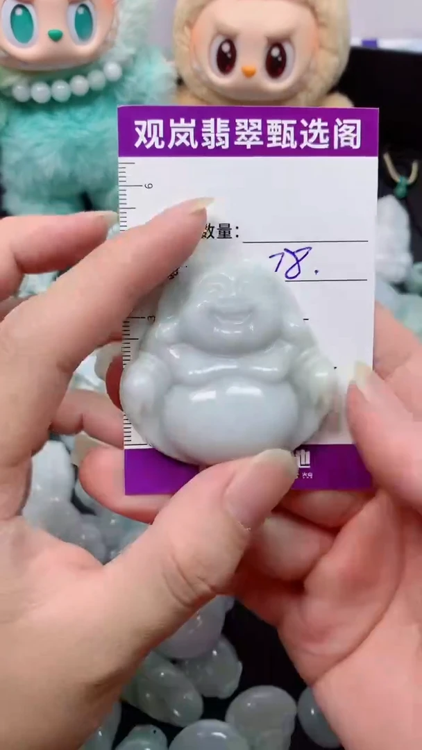 翡翠未镶嵌颈饰缅甸天然A货翡翠 保A保天然