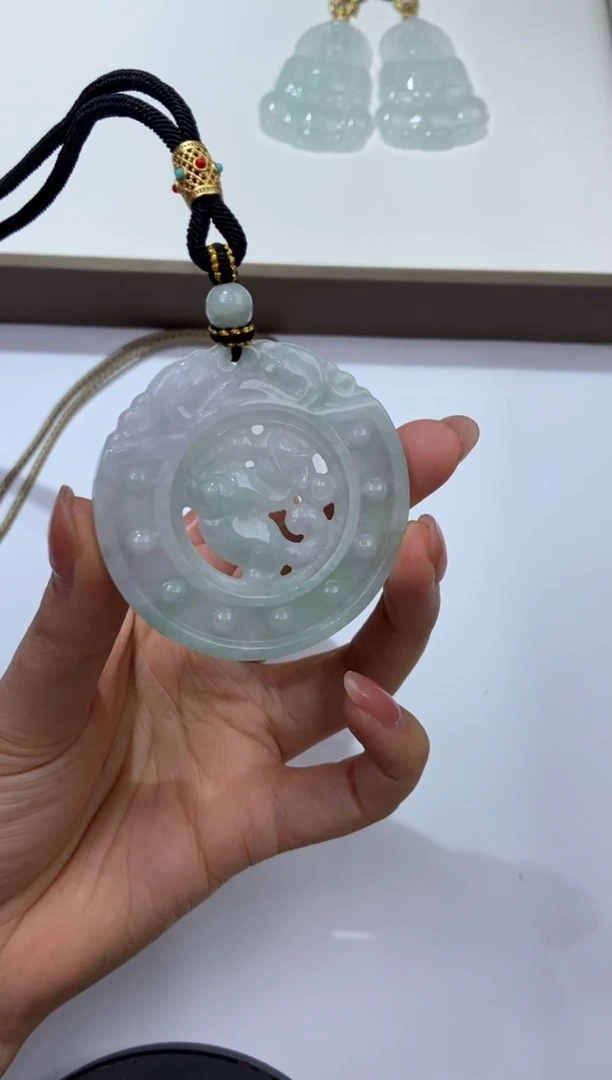 【闪购商品】翡翠挂件未镶嵌273449/时来运转  多样性一件发