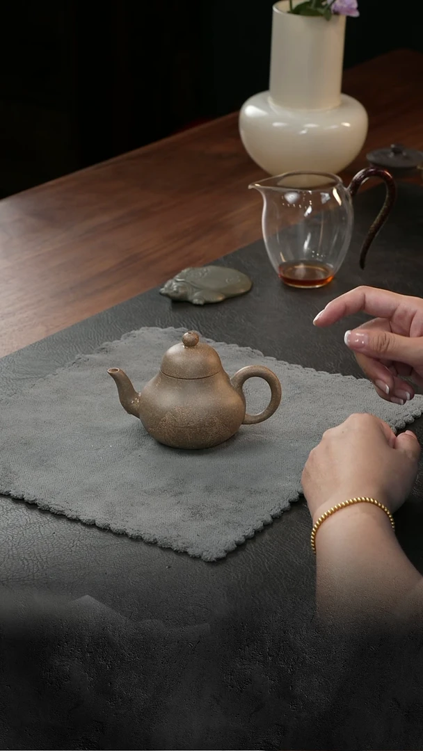茶壶紫砂三更有梦|思婷  柴烧  150cc