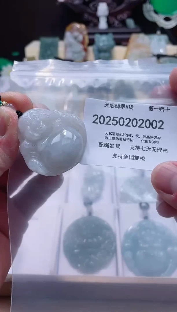 【闪购商品】翡翠颈饰未镶嵌闪购商品8号店200250020013