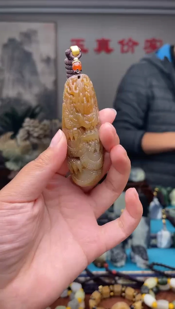 未镶嵌和田玉挂件1