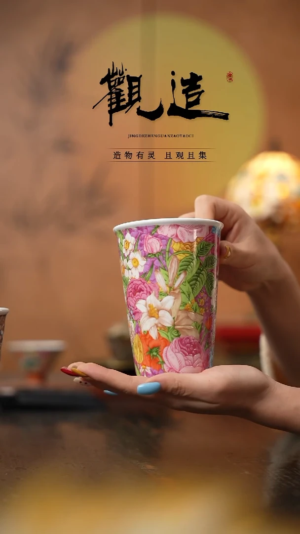 陶瓷粉雪絮语【可乐杯】 粉