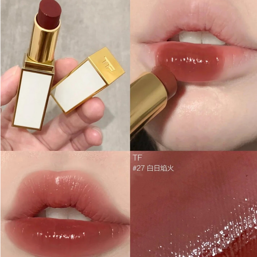 【菁菁专属】TOM FORD琉璃焕彩唇膏27-3.3g 白日焰火