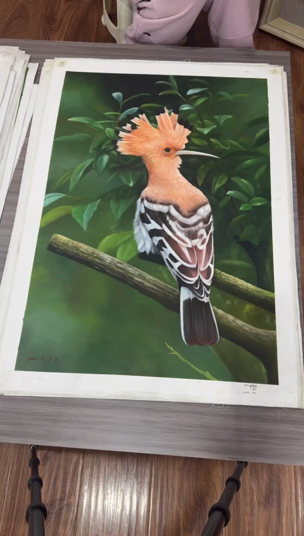 油画【119号】约90*60cm丨朝鲜原创纯手绘孤品油画丨顺丰包邮