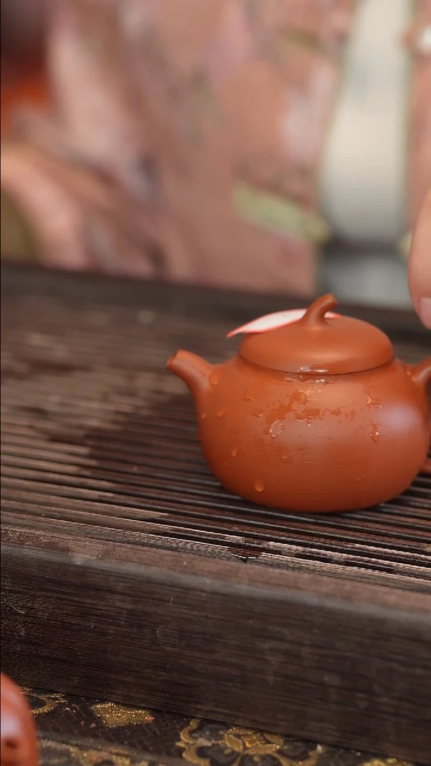 茶壶紫砂全手 宽口160cc