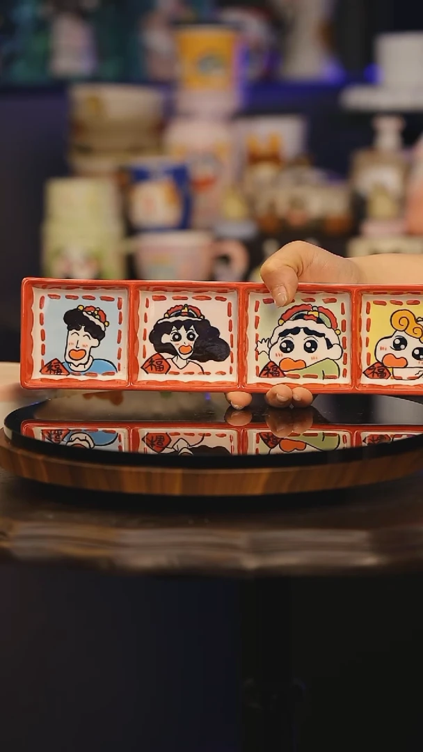 【闪购商品】摆件景德镇釉下彩绘设计师款式陶瓷