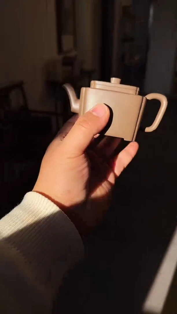 茶壶紫砂三****料四方同春