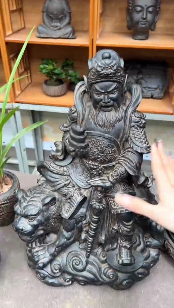 陶土【合成青石】财神驾到