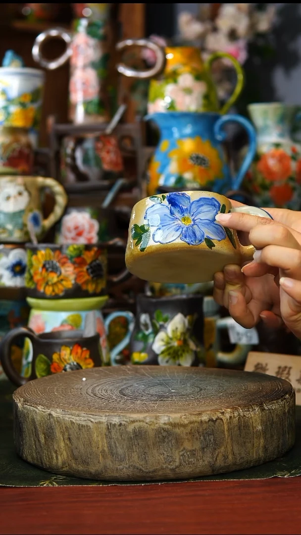 陶瓷88景德镇手工手绘釉下彩